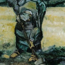 1992 - &quot;Peasant woman digging&quot; (from Van Gogh)