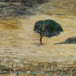1997 - &quot;Wheat field with tree&quot;