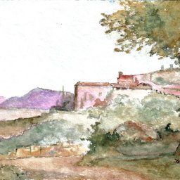 2006 - &quot;View of Villa Falconieri&quot; (Frascati)